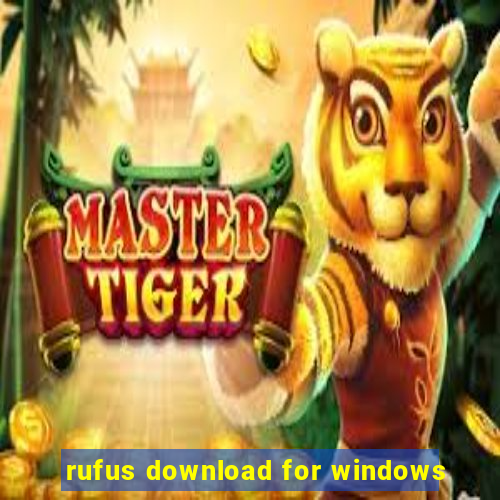 rufus download for windows